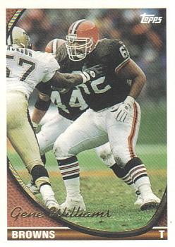 Eugene Williams Cleveland Browns 1994 Topps NFL #628